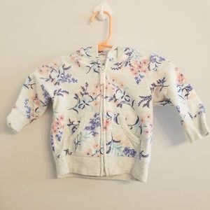 Carter's Gray Floral Jacket
